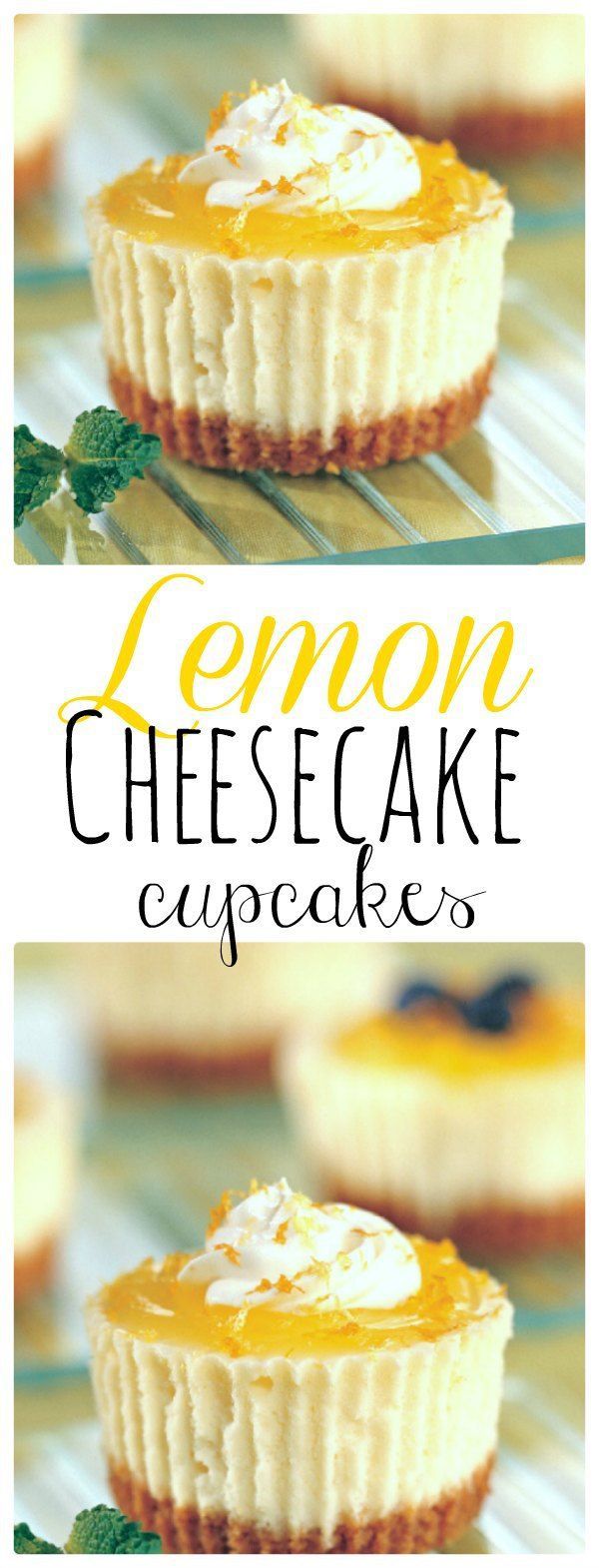 Lemon Cheesecake Cupcakes -   23 lemon cheesecake recipes ideas