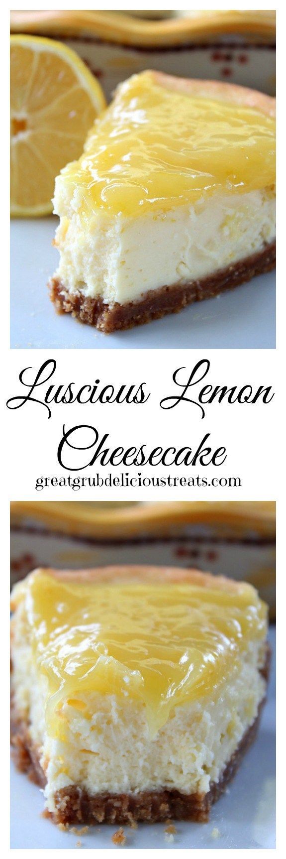 Luscious Lemon Cheesecake -   23 lemon cheesecake recipes ideas