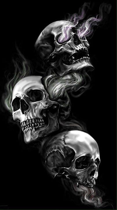 Smoking Skulls More -   23 skull tattoo ideas