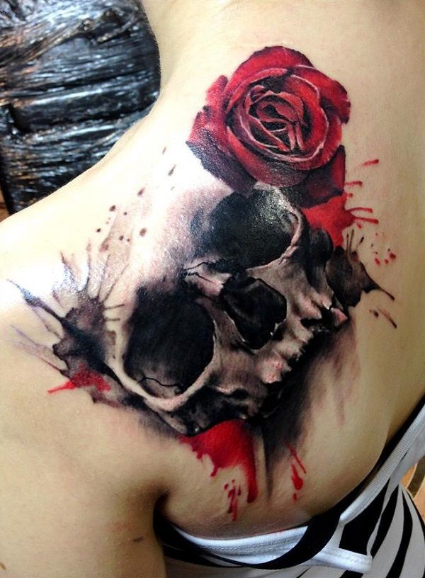 80 Frightening and Meaningful Skull Tattoos -   23 skull tattoo ideas