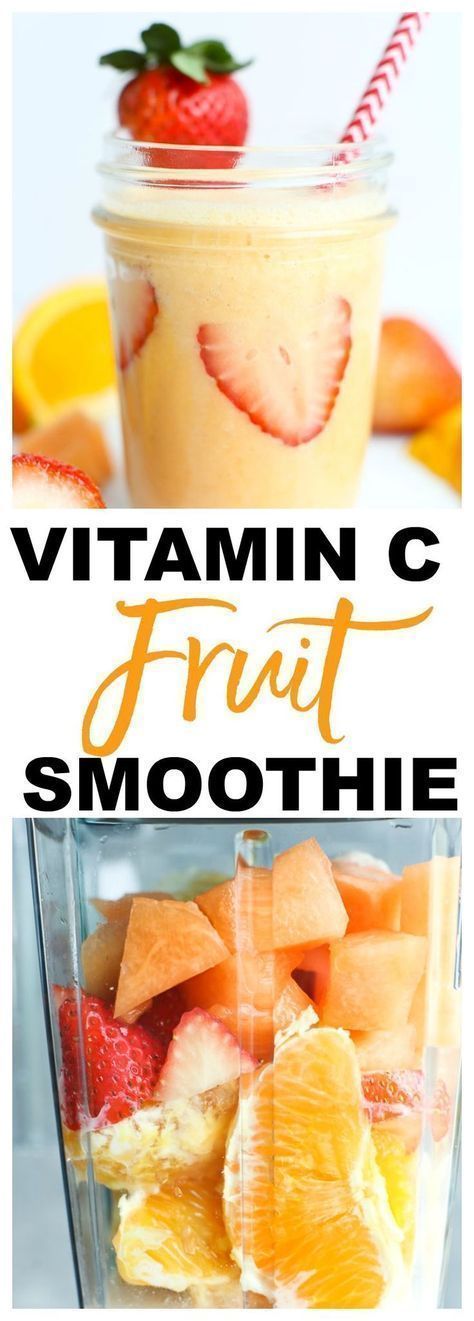 Vitamin C Fruit Smoothie -   23 veggie smoothie recipes
 ideas