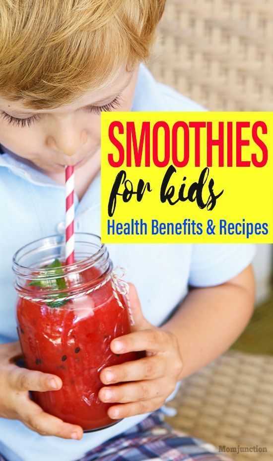 21 Easy And Healthy Smoothie Recipes For Kids -   23 veggie smoothie recipes
 ideas