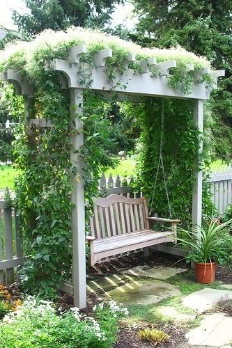 You Probably Never Knew You Needed an Outdoor Reading Nook — Until Seeing These Photos -   23 wooden garden decoration ideas