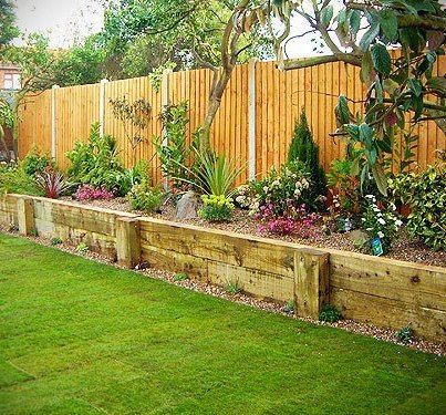 Total Yard Makeover on a Microscopic Budget -   23 wooden garden decoration ideas