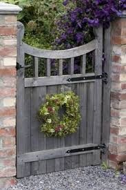 Image result for simple beautiful wooden fence and gates -   23 wooden garden decoration ideas