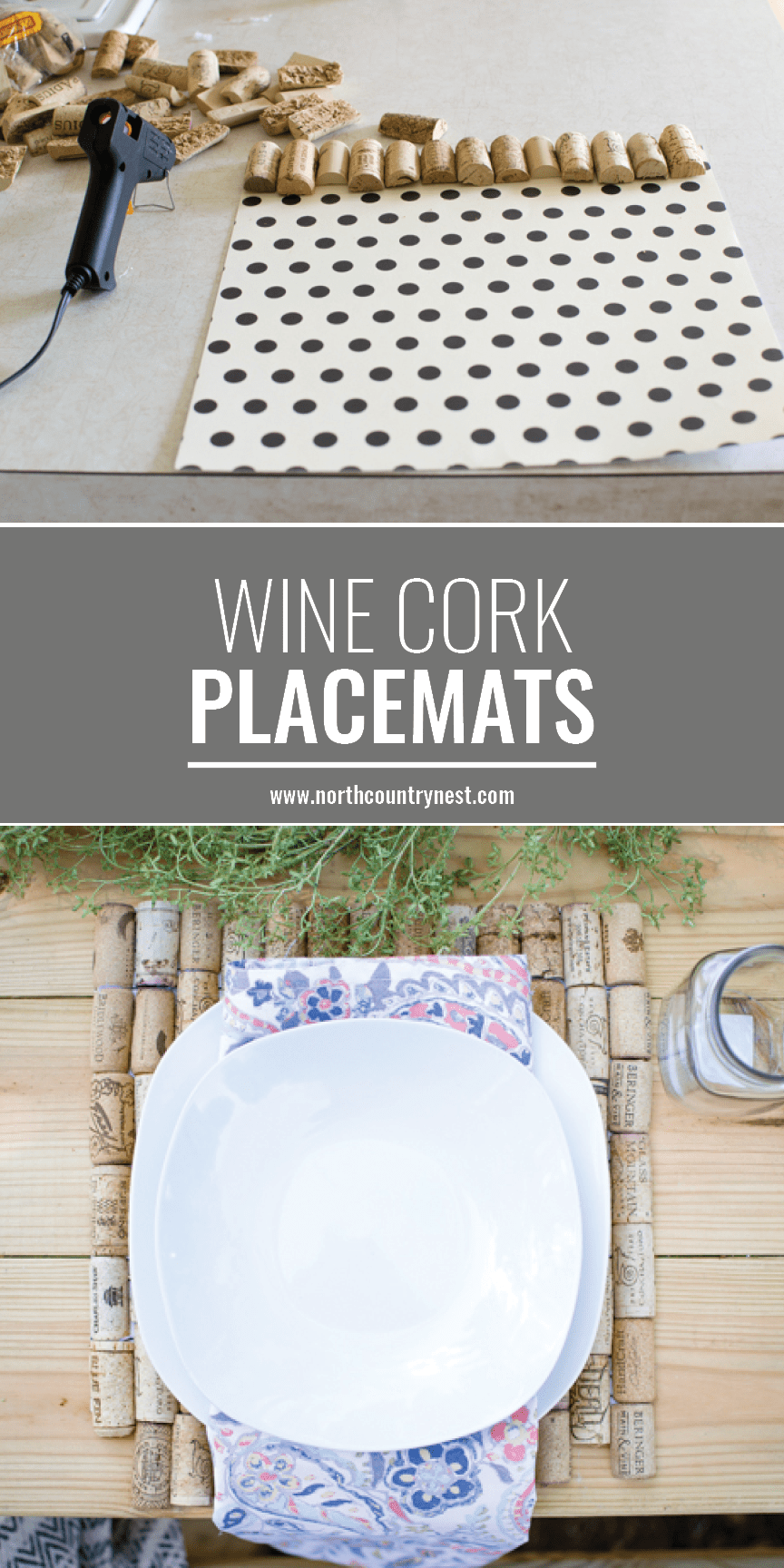 How to Make Wine Cork Placemats -   24 cork crafts table ideas