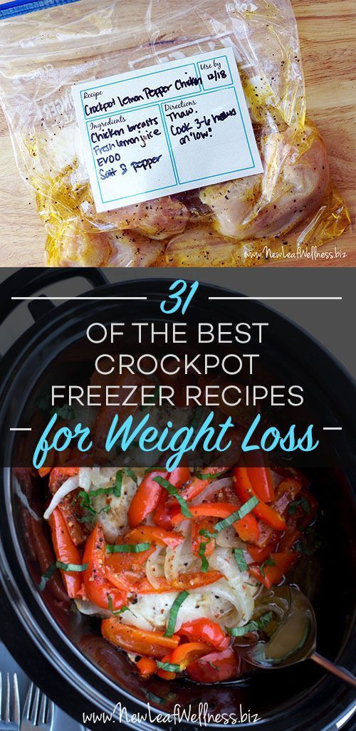 31 of the Best Crockpot Freezer Recipes for Weight Loss -   24 diet inspiration grocery lists
 ideas