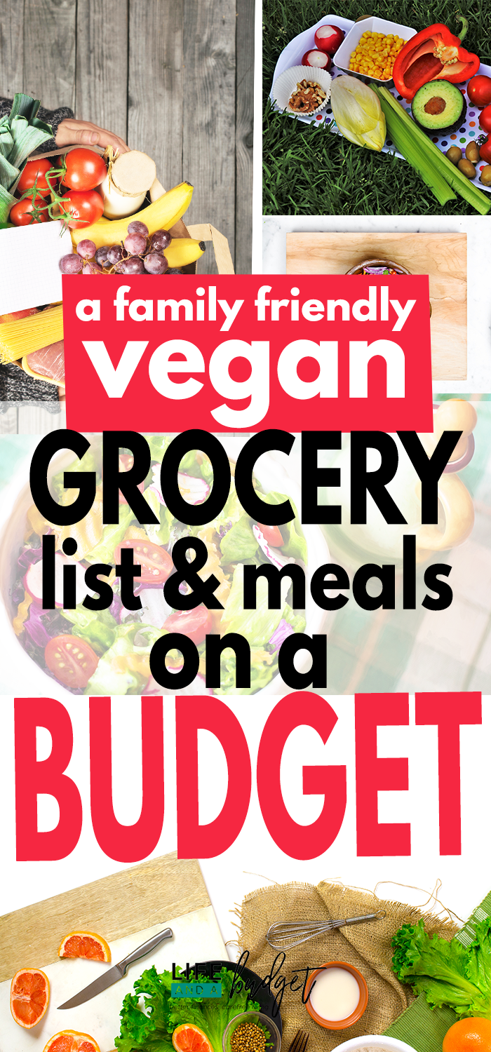 Vegan Grocery List on a Budget: Simple Meals and Big Savings! -   24 diet inspiration grocery lists
 ideas