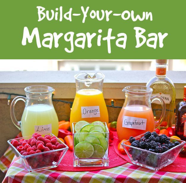 9 Ways To Set Up A DIY Drink Bar And Blow Your Friends' Minds -   24 diy bar party
 ideas