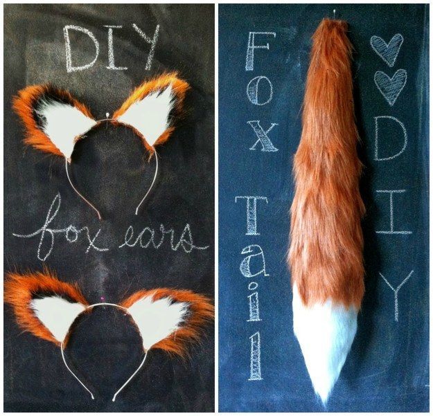 17 Mind-Blowingly Cute And Simple Halloween Costumes For Kids -   24 diy costume fox ideas