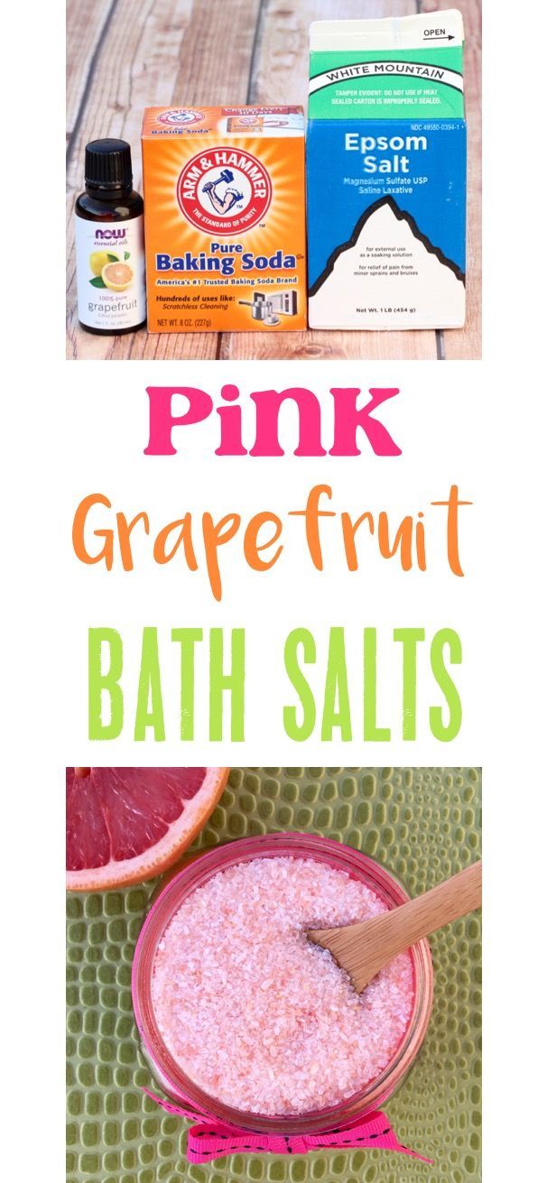 Bath Salts Recipe!  Easy DIY Homemade Pink Grapefruit Bath Salts!  Add a splash of summer to your spa night at home with these simple to make salts, or give some as a gift in a jar! | TheFrugalGirls.com -   24 diy summer girls
 ideas