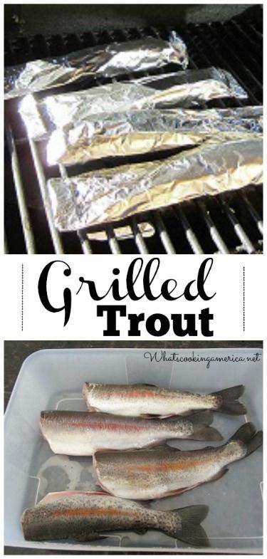 Grilled Trout Recipe, Whats Cooking America -   24 fish recipes trout
 ideas