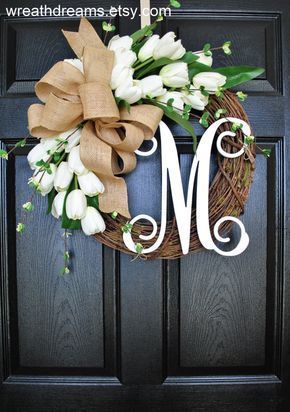 24 spring crafts wreaths
 ideas