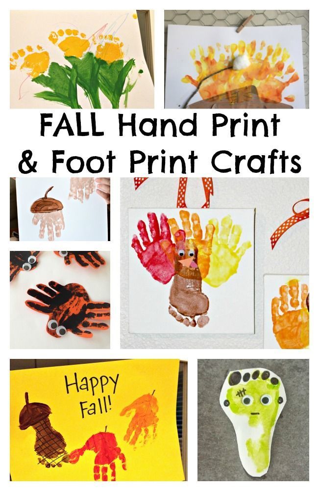 Fall Hand Print Craft Ideas -   24 toddler crafts for girls
 ideas