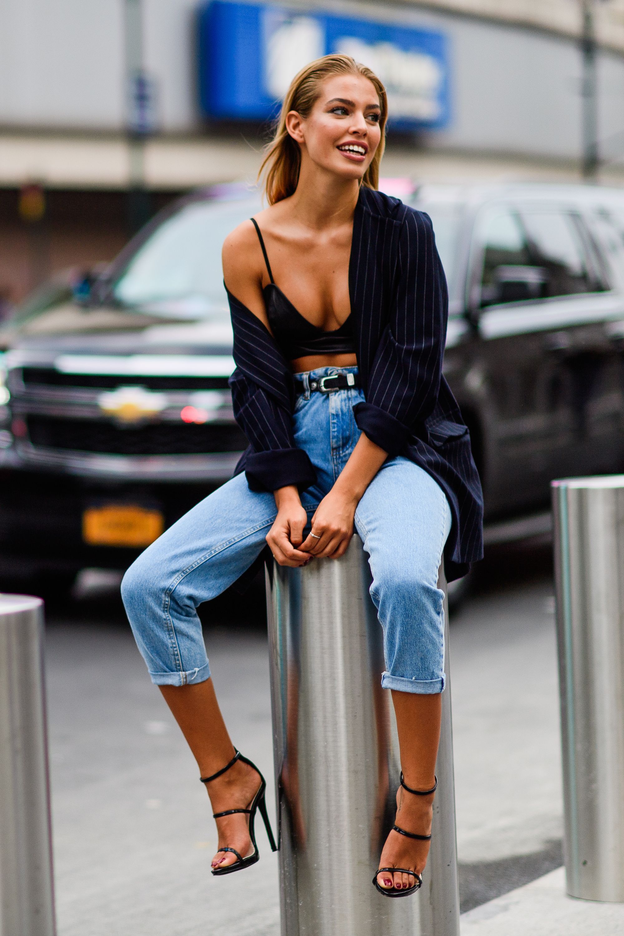 The Best Street Style at New York Fashion Week -   25 black style fashion
 ideas