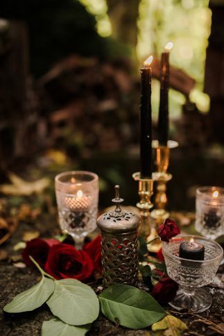 Swooned: Love More Than Love: A Darkly Romantic Shoot Inspired by Edgar Allan Poe -   25 dark romantic style
 ideas