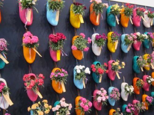 Mini-gardens in Dutch clogs – perfect for small space gardens! -   25 garden quotes small spaces
 ideas
