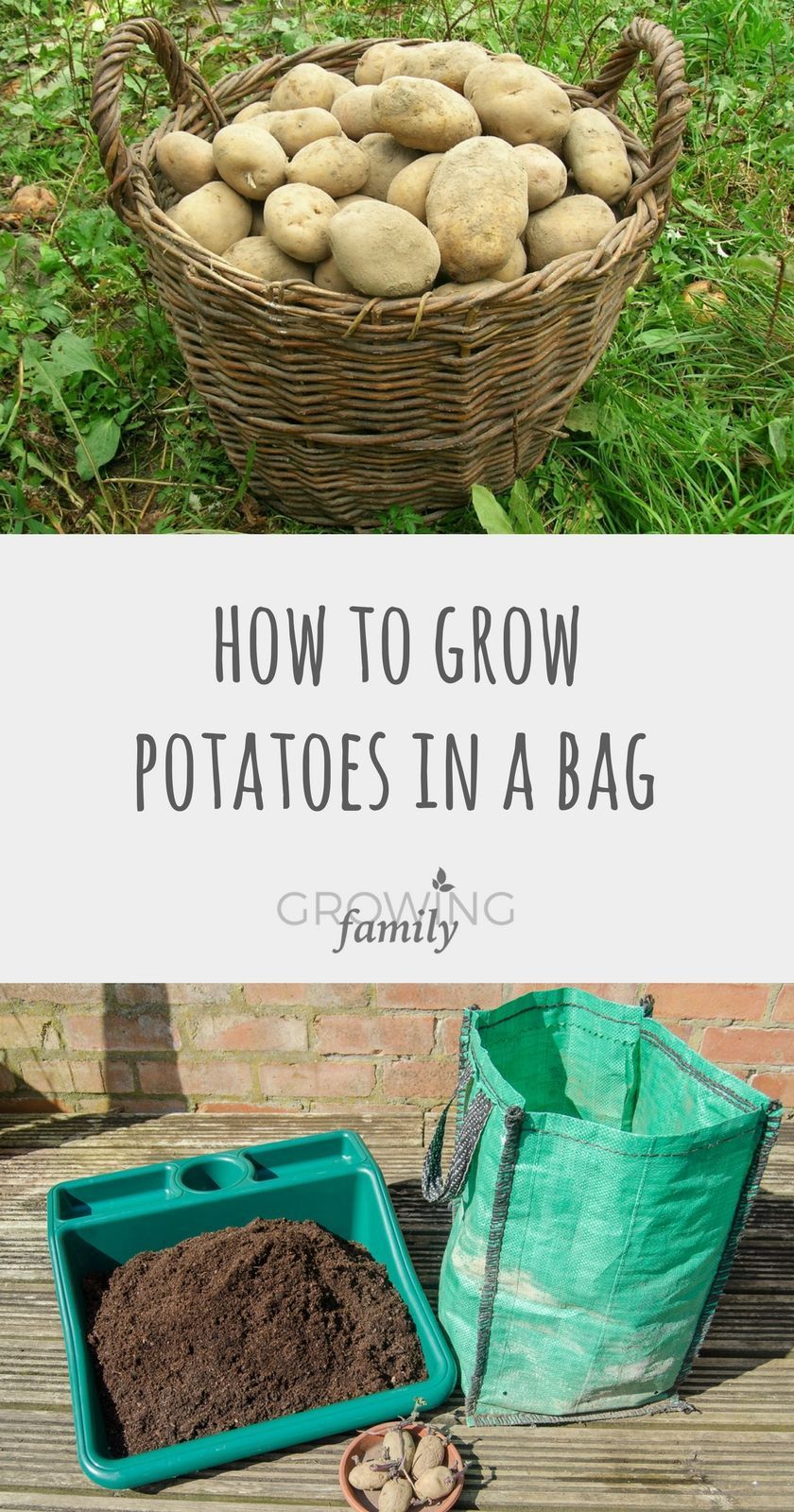 How to grow potatoes in a bag -   25 garden quotes small spaces
 ideas