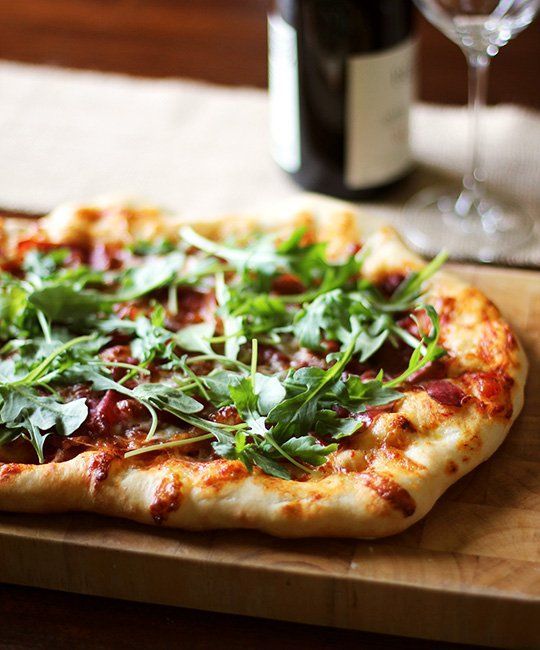 Prosciutto and Arugula Pizza -   25 pizza recipes prosciutto
 ideas