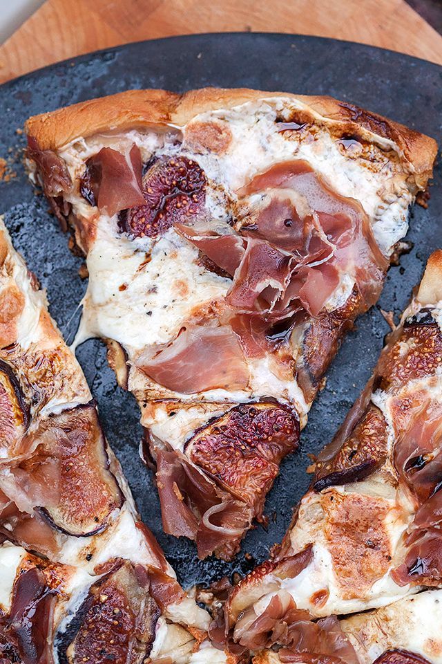 Fig and Prosciutto Pizza with Balsamic Drizzle -   25 pizza recipes prosciutto
 ideas