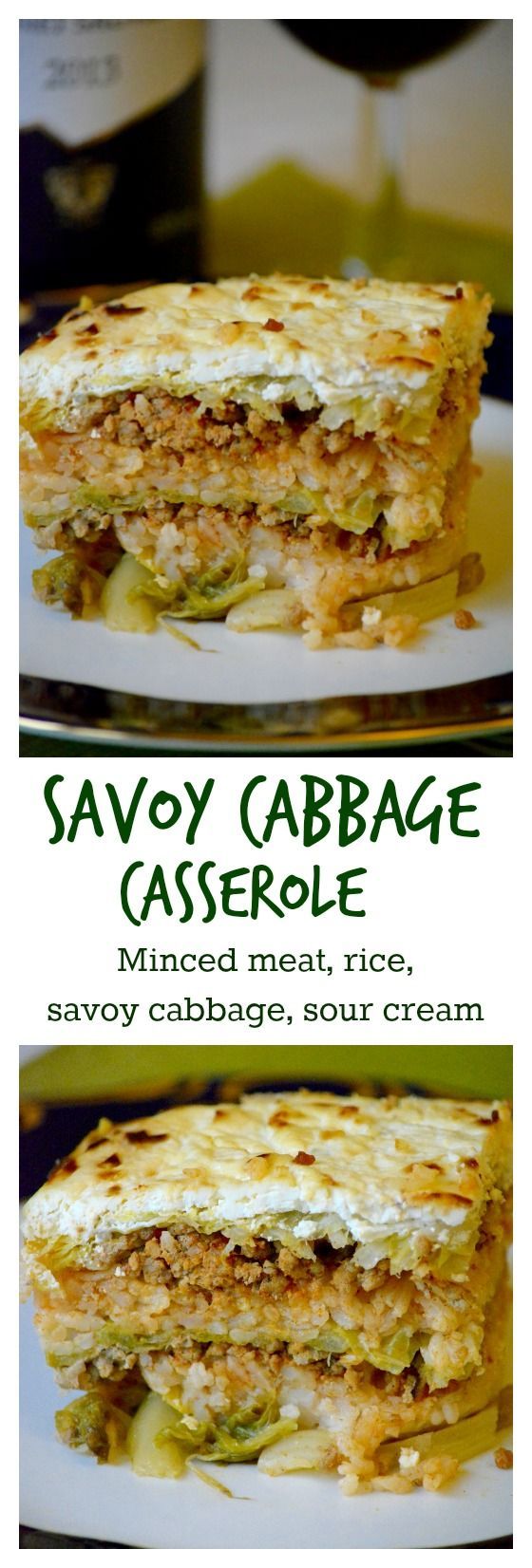 Hungarian layered savoy cabbage casserole, Rakott kelk?poszta recipe -   25 savoy cabbage recipes ideas
