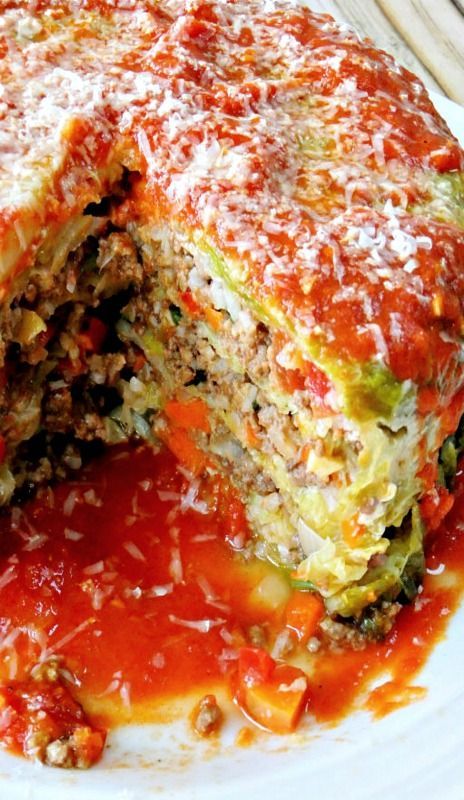 Stuffed Cabbage Cake - The perfect dish for a potluck or party -   25 savoy cabbage recipes ideas