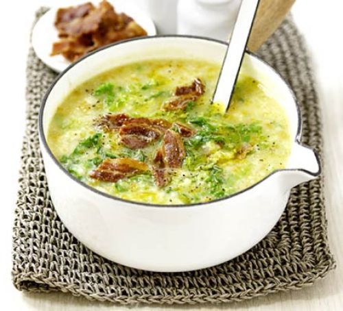 Potato & Savoy cabbage soup with bacon -   25 savoy cabbage recipes ideas