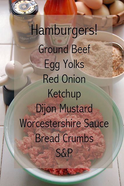 How to Make Homemade Hamburgers!My Way -   17 homemade hamburger recipes
 ideas