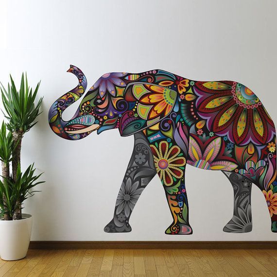 10 Effective DIY Wall Art Ideas -   17 matching tattoo elephant
 ideas