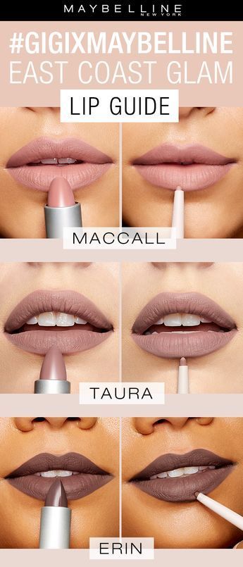 Gigi Hadid loves a nude lipstick so no wonder she created three gorgeous nude lip shades for her gigixmaybelline collection. You can purchase these as a lip kit or separately as a lipstick and lip liner exclusively at Ulta Beauty. -   18 gigi hadid maybelline
 ideas
