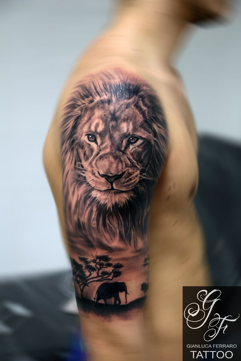 Yesss I want this -   19 realistic lion tattoo
 ideas