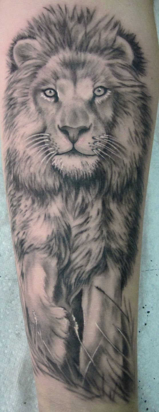 tattoo lion portrait by ~stilbruch-tattoo on deviantART  HOLY WOW!! This amazes me -   19 realistic lion tattoo
 ideas
