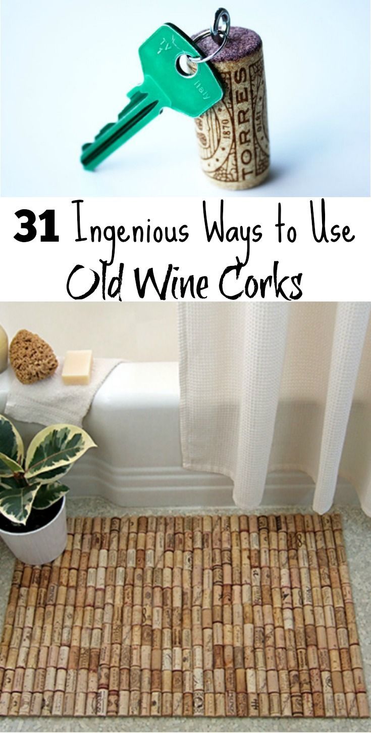 31 Ingenious Ways to Use Old Wine Corks -   19 wine bottle cork
 ideas