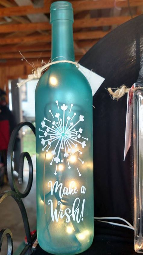 55+ Creative Wine Bottle Crafts With Lights You Want For Your Home -   19 wine bottle cork
 ideas