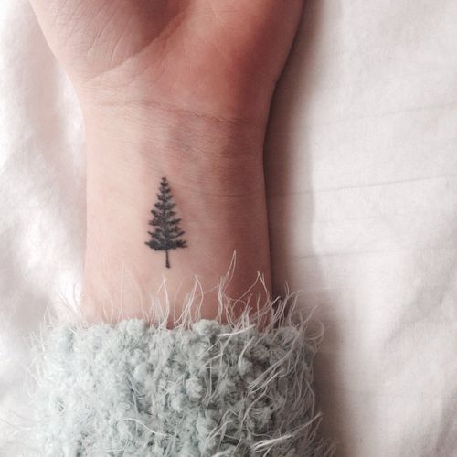 20 fir tree tattoo
 ideas