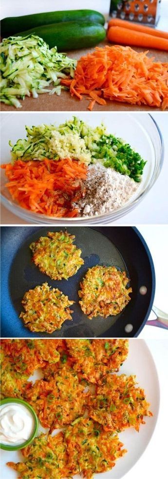 Quick and Crispy Vegetable Fritters Healthy Recipe -   20 vegetable recipes quick
 ideas
