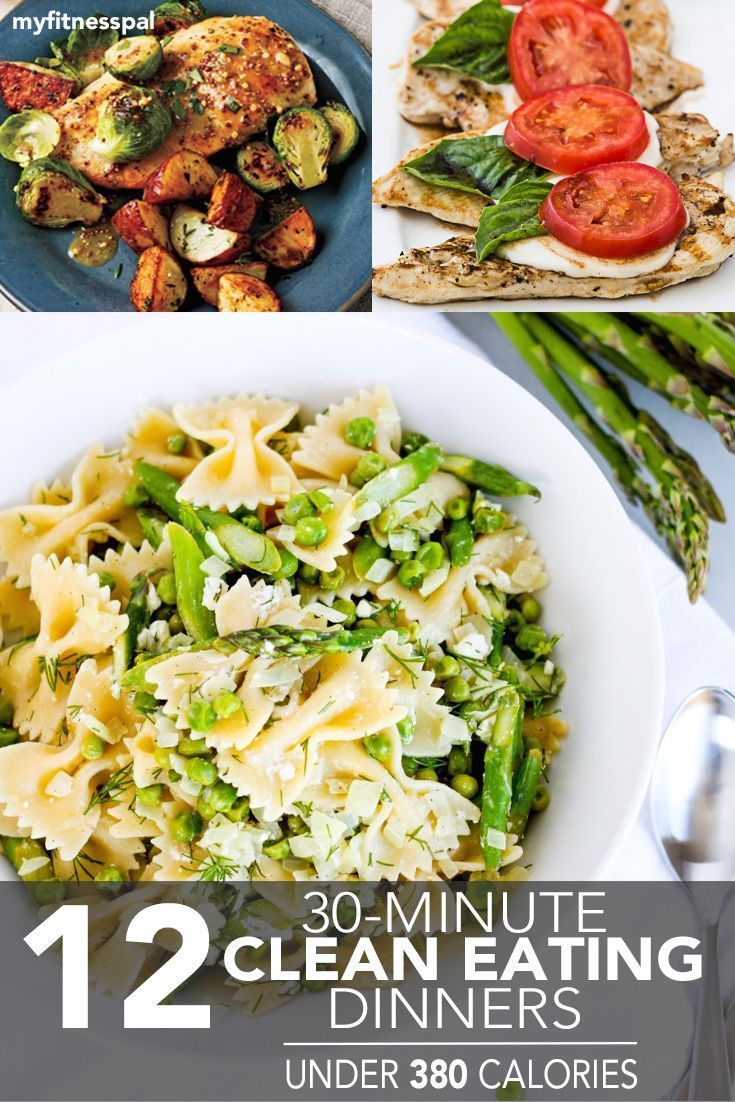 11 Thirty-Minute Clean Eating Dinners Under 380 Calories -   21 fitness challenge clean eating
 ideas
