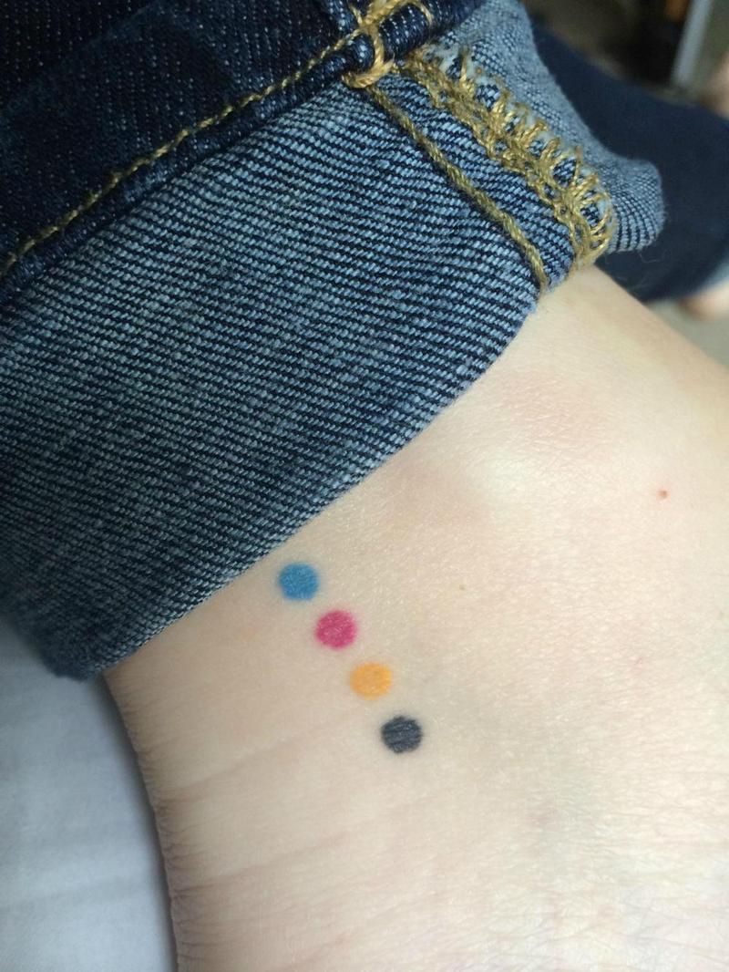 Poignant, creative and clever tattoos -   21 minimalist tattoo wrist
 ideas