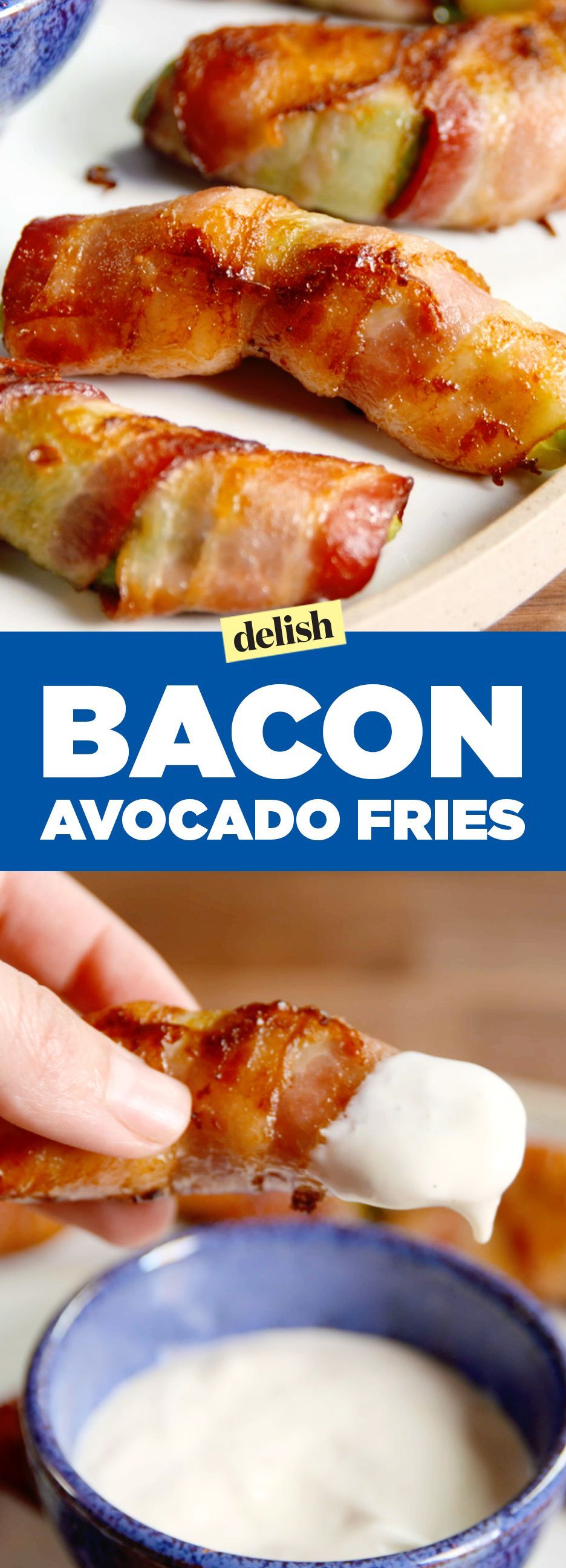 Bacon Avocado Fries -   22 avocado recipes bacon
 ideas