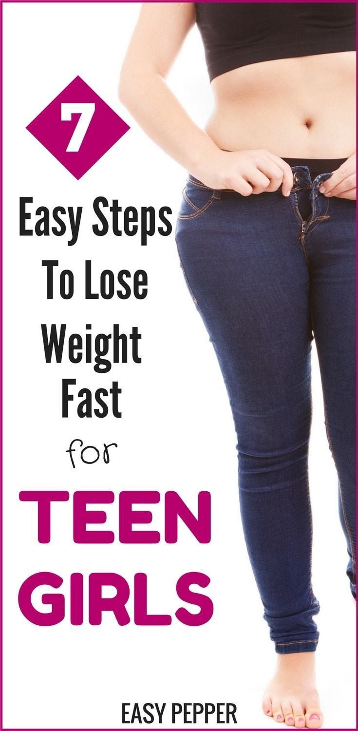 7 Easy Steps to Lose Weight Fast For Teen Girls -   22 diet plans for teens
 ideas