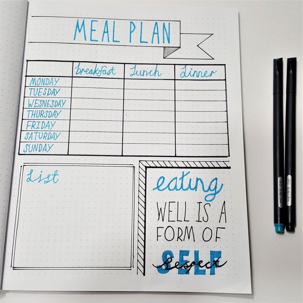 Weight Loss Tracker for Bullet Journal - Develop Healthy Habits! -   22 homemade fitness journal
 ideas