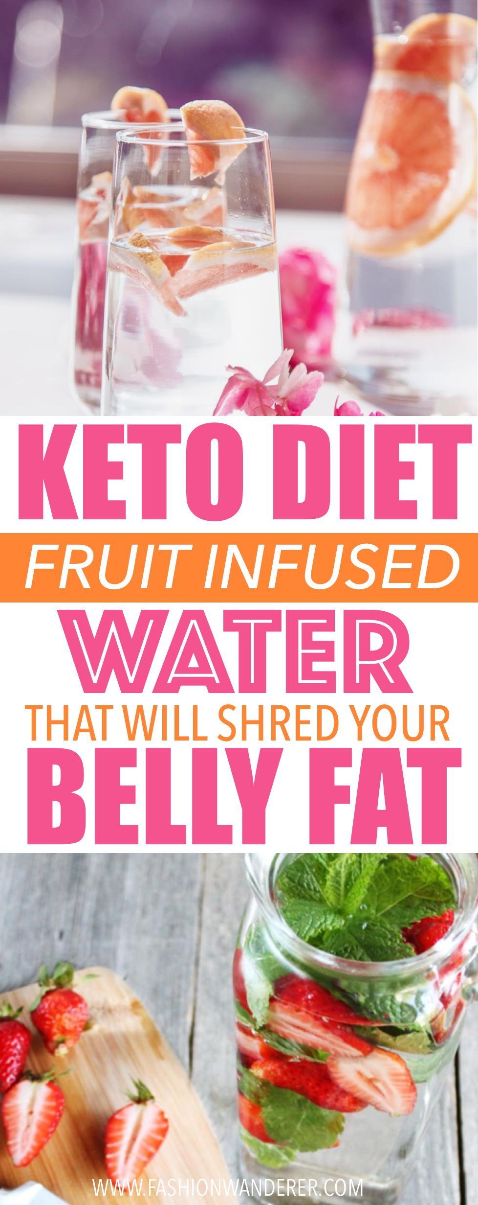 Keto Diet Fruit Infused Water That’ll Slim Your Belly Fat -   22 only fruit diet
 ideas