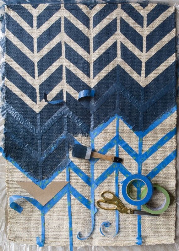 5 Quick Tips for Painting a Rug with a Pro Look -   23 diy painting rooms
 ideas