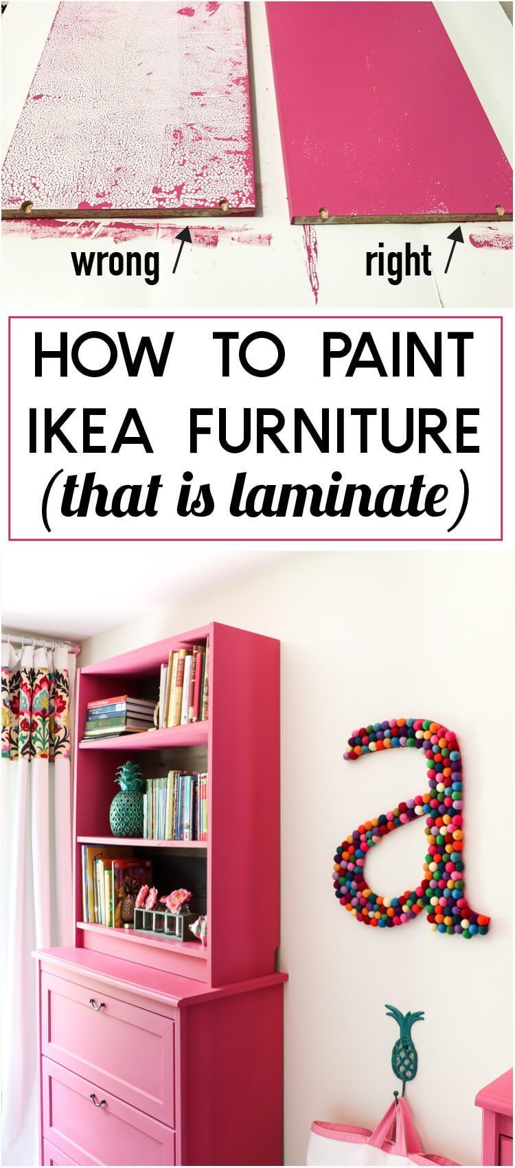 Tricks To Painting Ikea Furniture (+ What Not To Do) -   23 diy painting rooms
 ideas