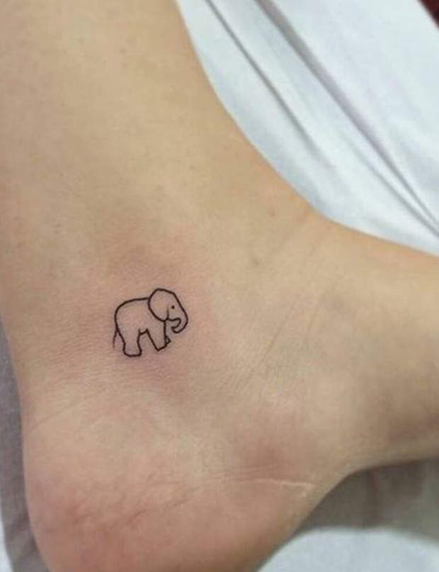 Tatouage : 16 petits motifs totalement irr?sistibles -   23 elephant tattoo small
 ideas