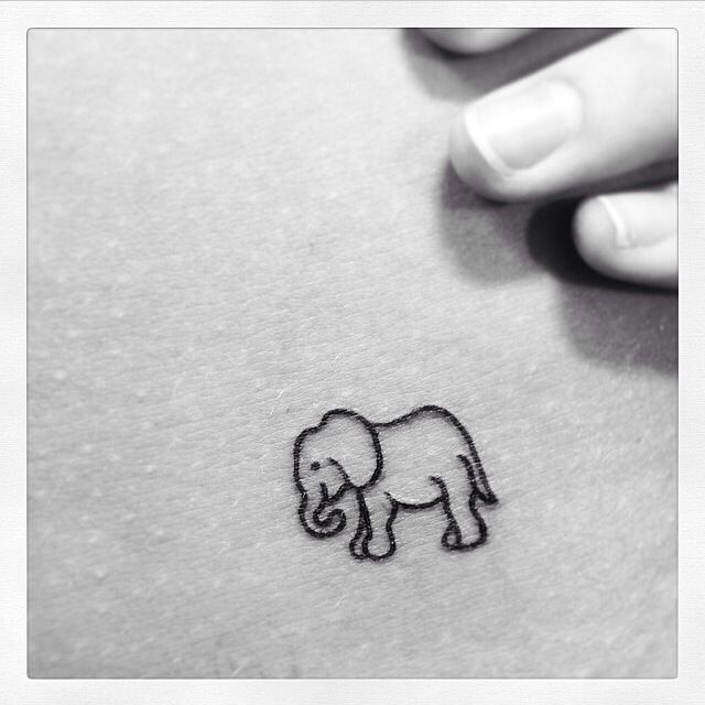 Image result for tiny elephant tattoo -   23 elephant tattoo small
 ideas
