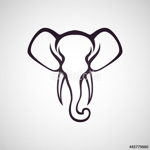 Vector: elephant logo vector -   23 elephant tattoo small
 ideas
