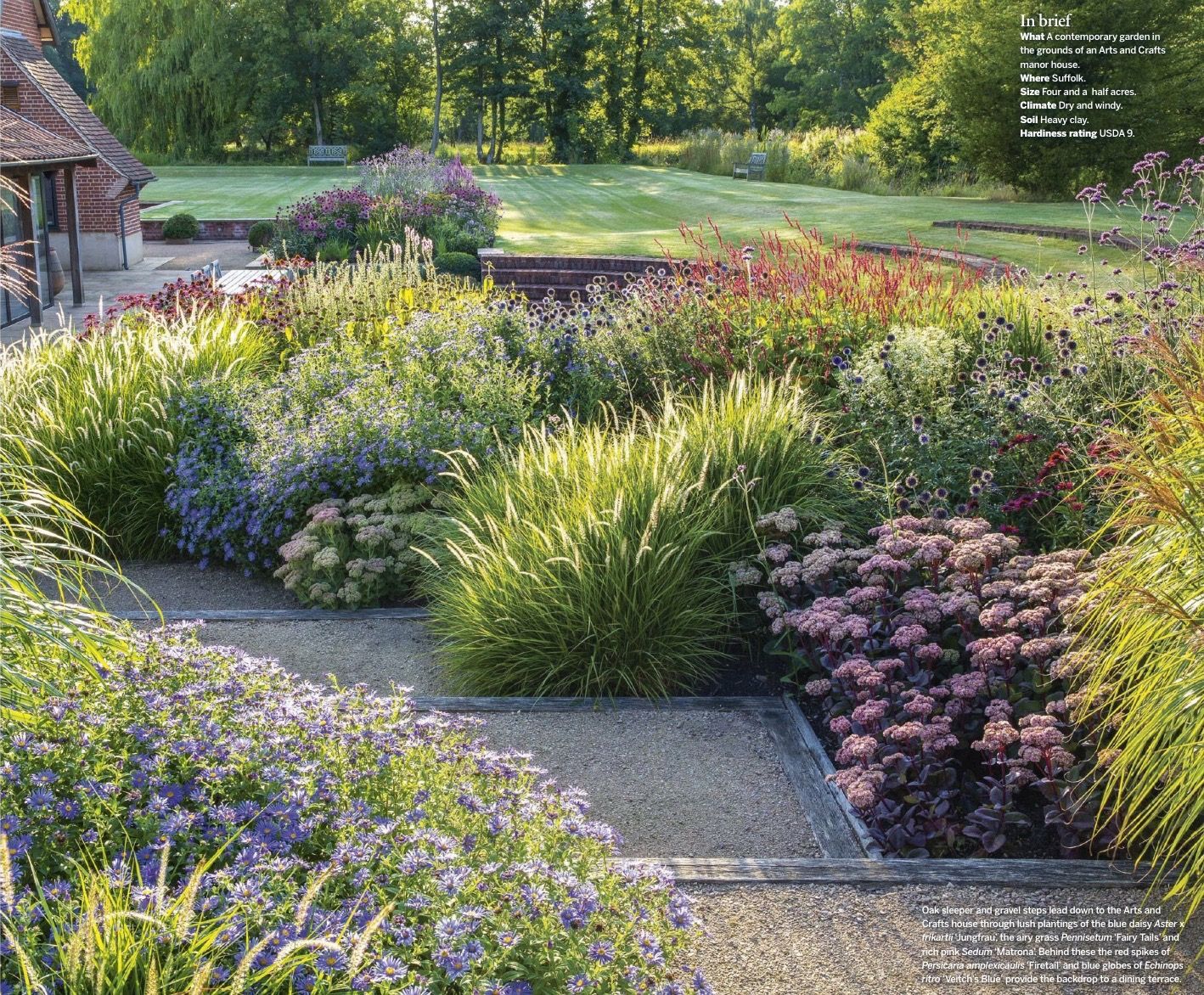 Sue Townsend Arts and Craft Gardens lIllustrated -   23 garden landscaping layout ideas