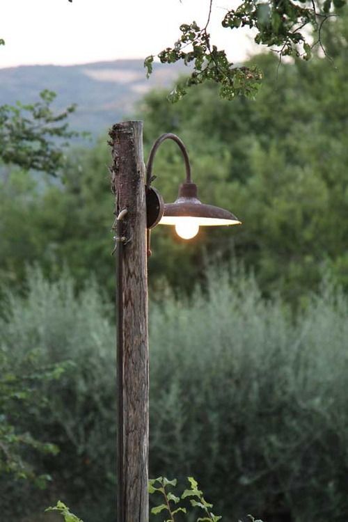 Two Weeks in Umbria -   23 garden lighting pole
 ideas