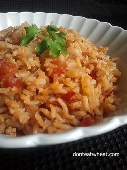 Seriously my favorite Mexican Rice Recipe ever! (and we've tried so many!!) -   23 gluten free rice recipes
 ideas